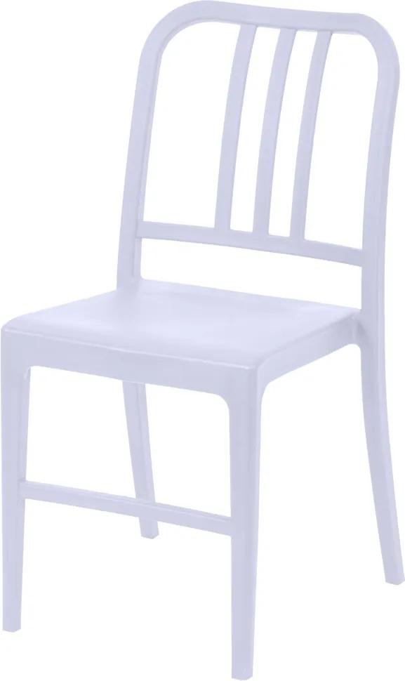 Cadeira Polipropileno Navy - Branca