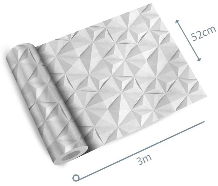 Papel de Parede 3D Cimento Queimado 0.52m x 3.00m