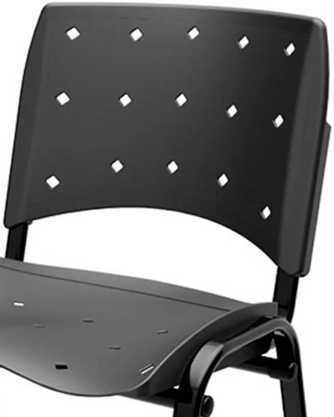 Cadeira Mantas Fixa Preto