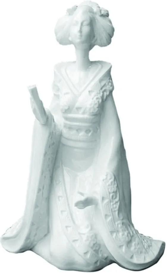 escultura GUEICHA cerâmica 22cm Ilunato NA0465
