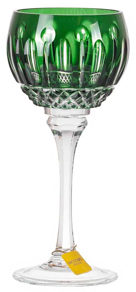 Taça de Cristal Lapidado Artesanal p/ Vinho Branco