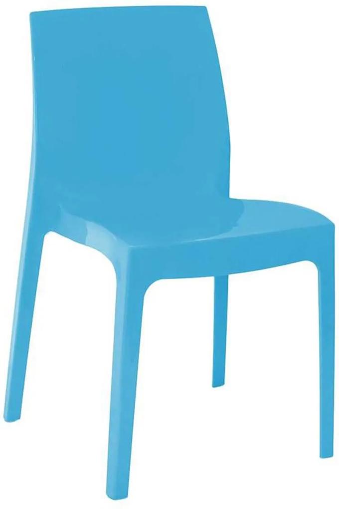 Cadeira Ice Azul Brilhante