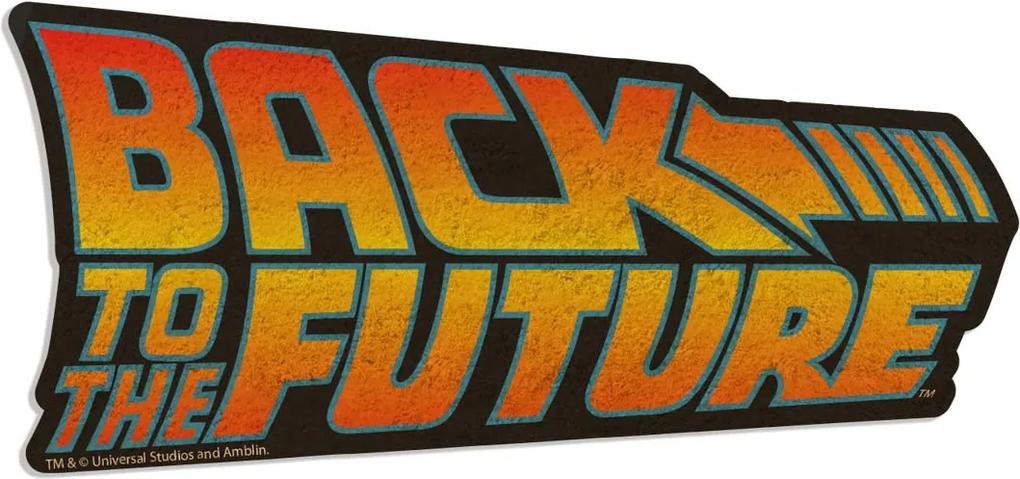 Capacho Fibra de Coco Back To The Future - De Volta para o Futuro 60x28cm