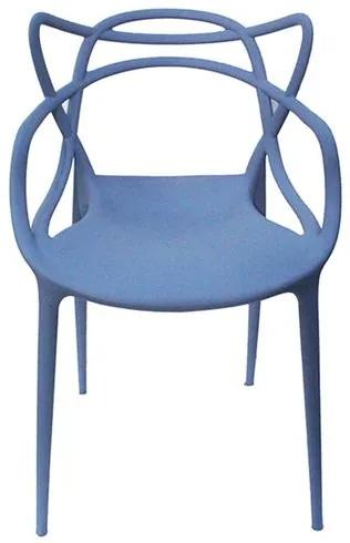 Cadeira Master Allegra Polipropileno Azul Caribe - 38025 Sun House