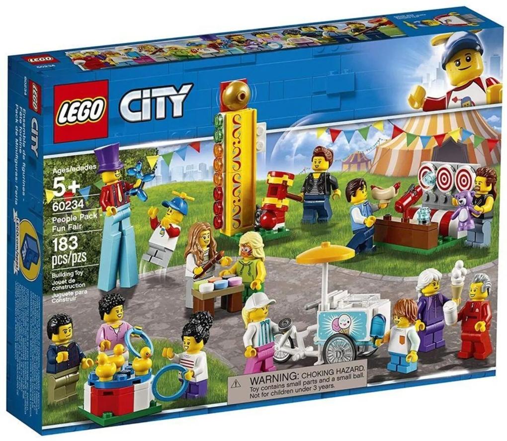 Lego City 60234 Pack de Pessoas Parque de Diversões - Lego