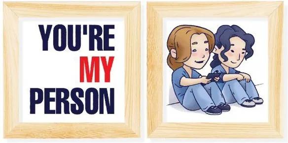 Kit Quadros Grey's Anatomy - You're my Person