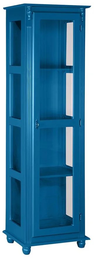 Cristaleira com Porta e Lateral de Vidro - Wood Prime MY 907421