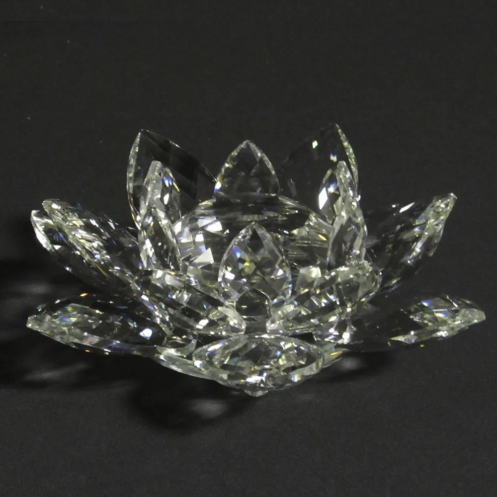 Castiçal Clássico em Cristal 9 cm x 25 cm