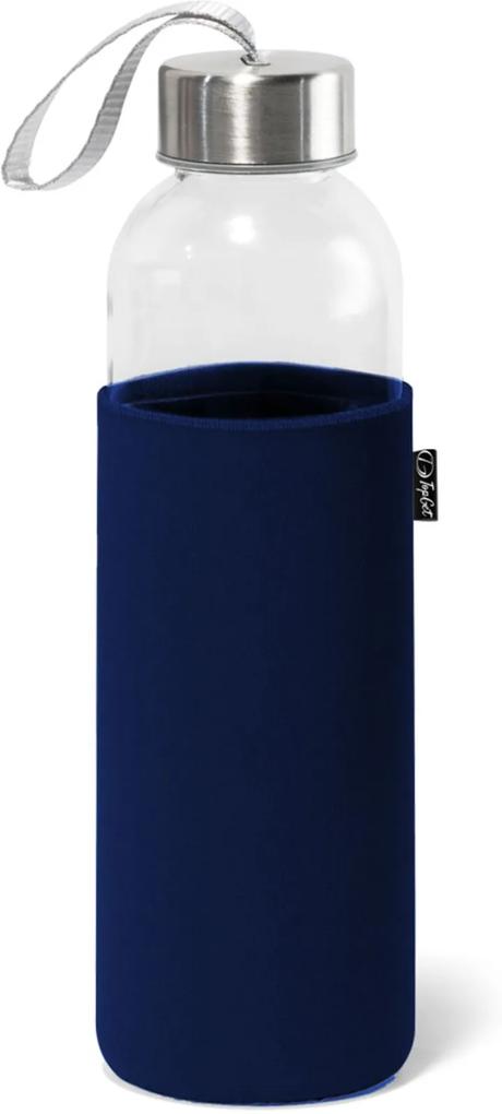 Garrafa de Vidro 520 ml Soft Premium TopGet  Azul Marinho