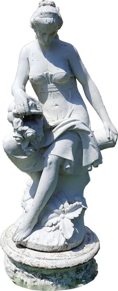 Escultura em Mármore Carrara - Mulher