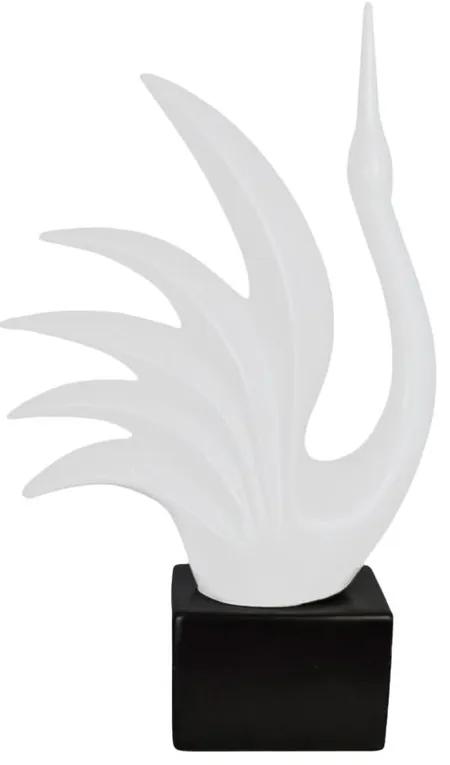 Escultura Cisne Grande Branco - NT 44683