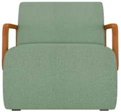 Poltrona Decorativa Orgânica para Sala Kit 2 Belarus Z08 Boucle Oliva