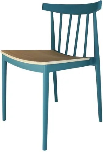 Cadeira Tango MKC-036 em Polipropileno Azul - 35421 Sun House
