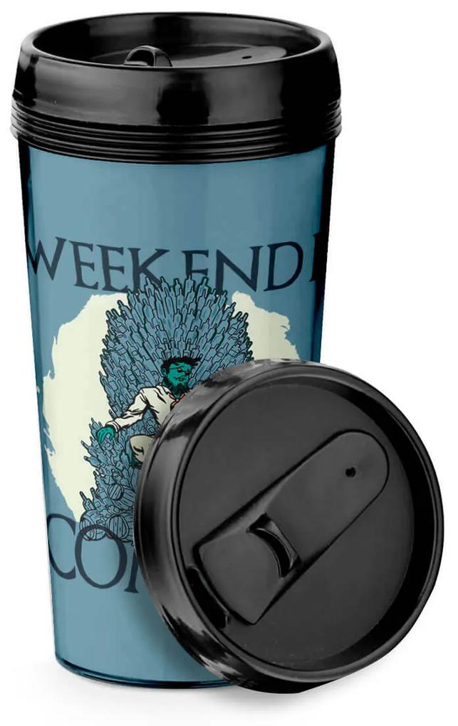 Copo Viagem 520ml The Weekend is Coming
