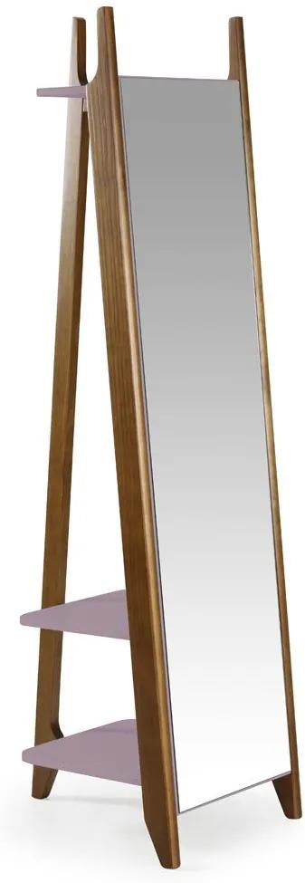 Espelho Stoka 169,5 cm 988 Nogal/Lilás - Maxima
