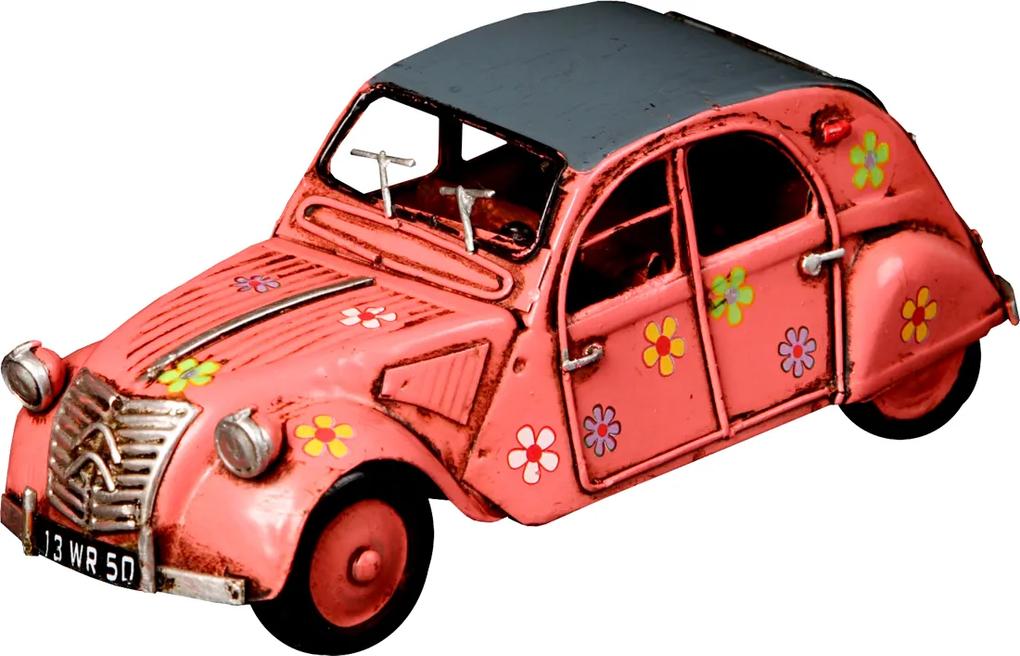 Miniatura Carro Antique Rosa