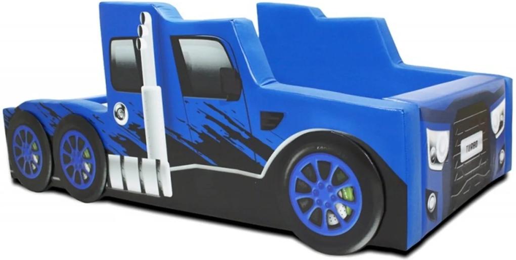 Cama Cama Carro Truck Falcon Azul