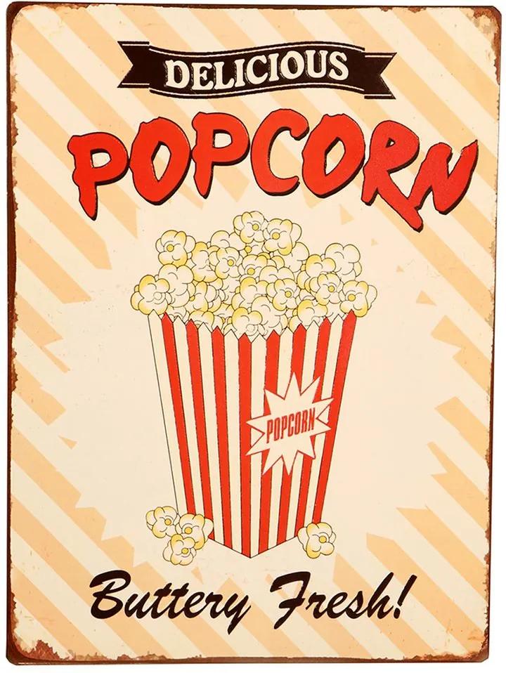 Quadro Decorativo de Parede Vintage Popcorn