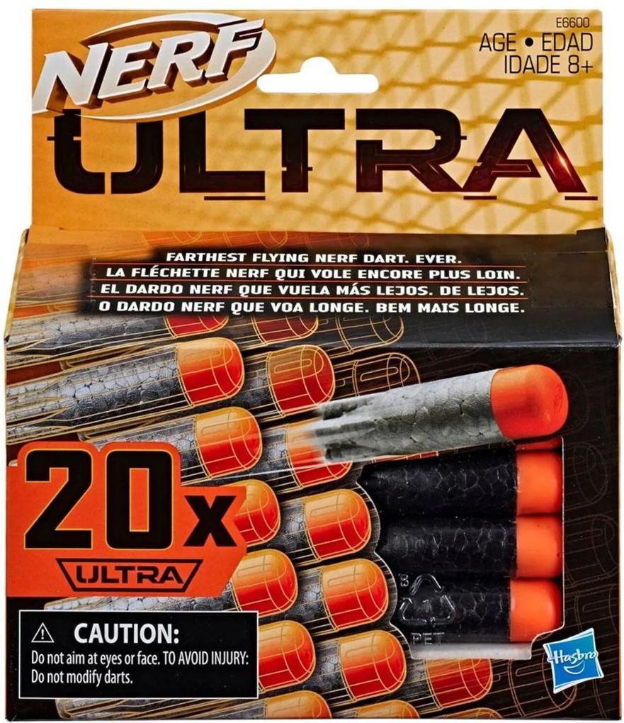 Nerf Refil Dardos Ultra Pack com 20 - Hasbro