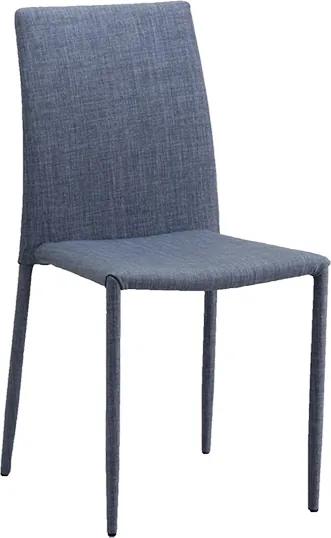 Cadeira Amanda Tecido Cinza Claro Or Design