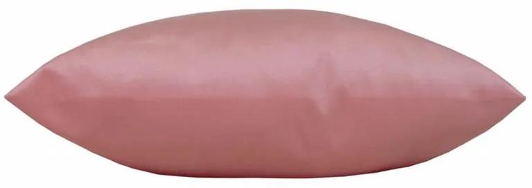 Capa de Almofada Lisa Sigma em Suede em Vários Tamanhos - Rosa - 45x45cm