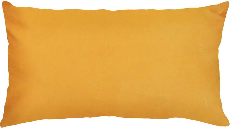 Capa De Almofada Lisa Amarelo Suprema 60X30