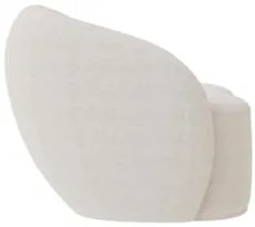 Sofá 3 Lugares Living Orgânico Sala de Estar 180cm Garbin Z08 Boucle B