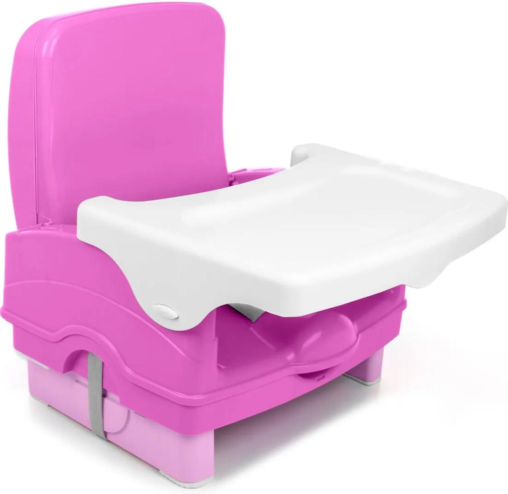 Cadeira de RefeiçÁo Portátil Cosco Smart Rosa