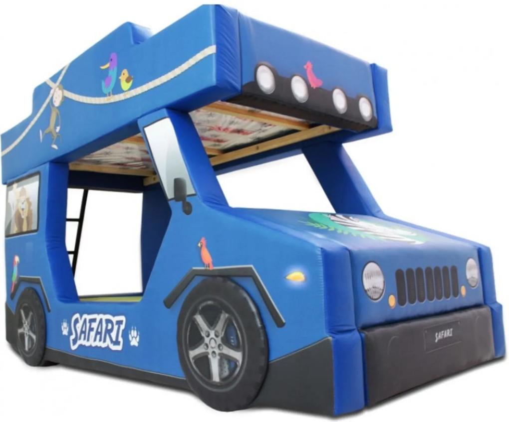Beliche Safari - Cama Carro do Brasil Azul