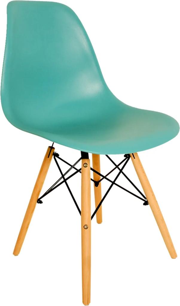 Cadeira Eiffel Facthus Charles Eames em ABS Tiffany