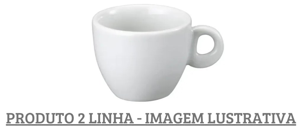 Xicara Café 80Ml Porcelana Schmidt - Mod. Sofia 2º Linha 106