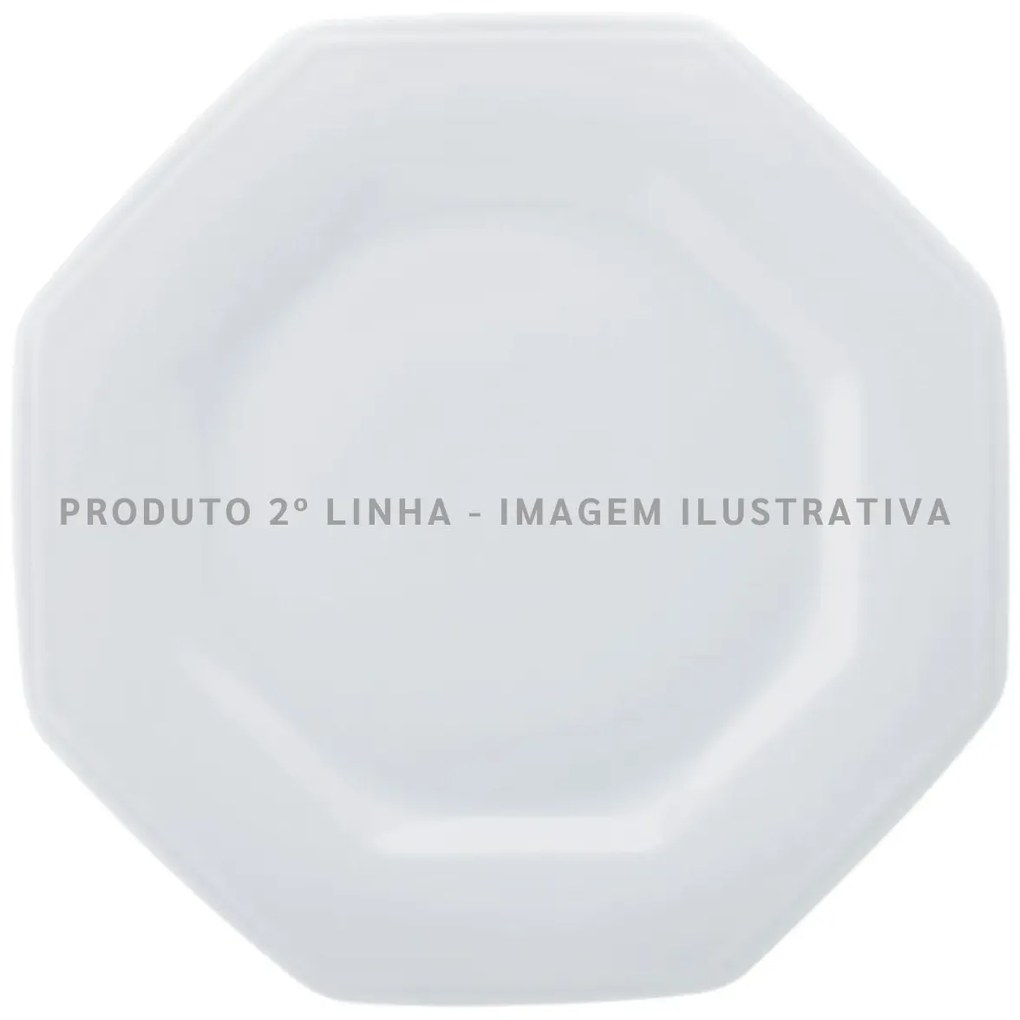 Prato Arroz 32Cm Porcelana Schmidt - Mod. Prisma 2° Linha 077