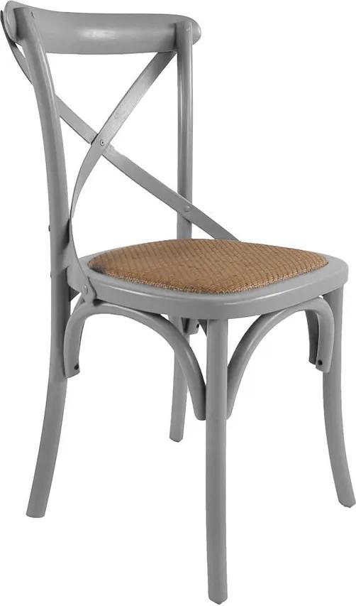 Cadeira de Jantar X Espanha com Rattan - Wood Prime TT 33252