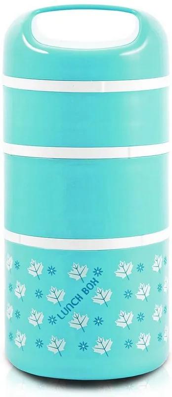 Kit de Potes de Marmita - 3 Peças - Azul - Jacki Design