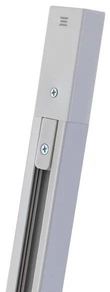 Trilho Sobrepor Aluminio 2M - BRANCO