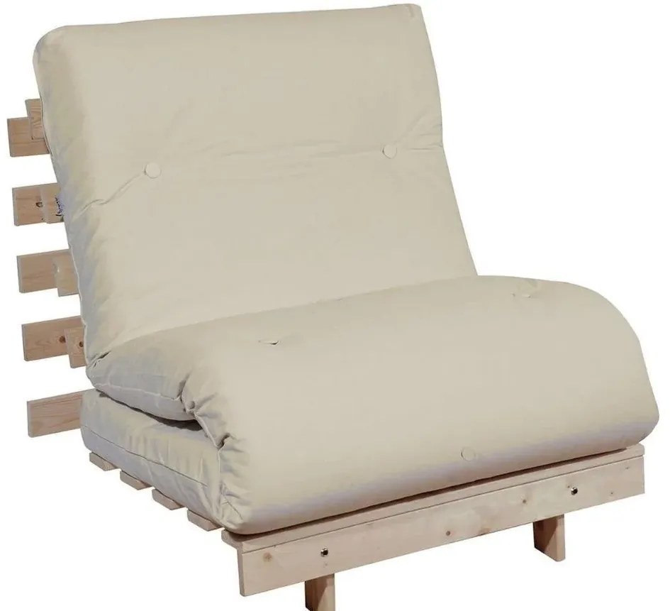 Colchonete Futon Dobravel Enrolavel 180X60X13Cm Orthovida (Palha)