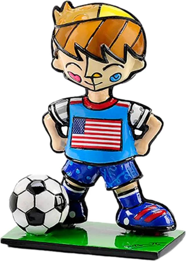 Estatueta Mini World Cup USA em Resina - 7x5 cm