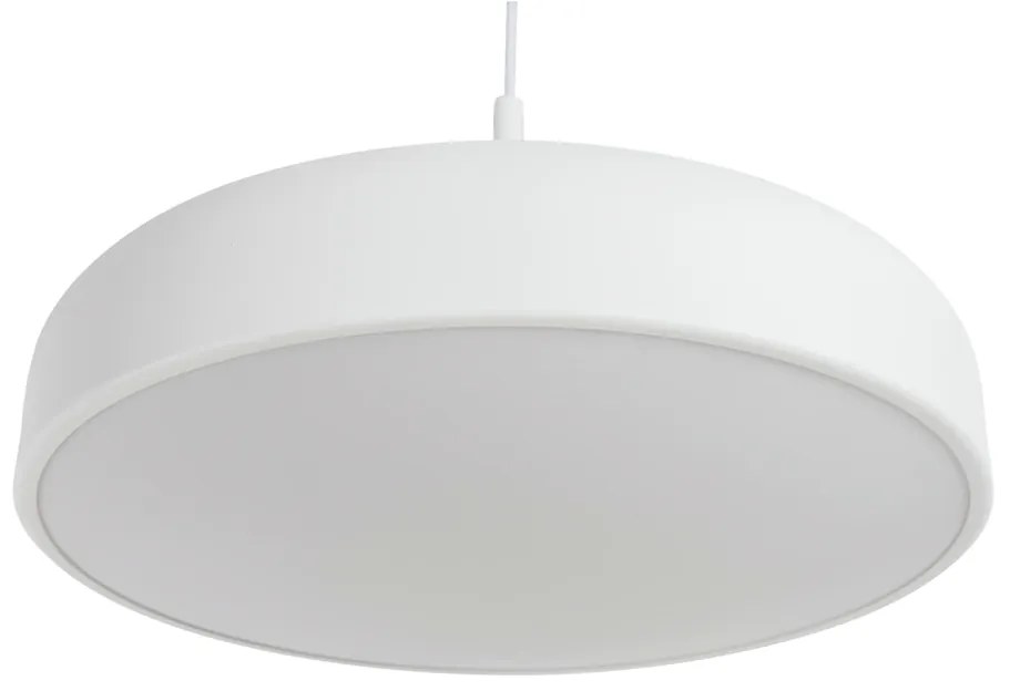 Pendente Bis Ø60X13Cm 8Xe27 Com Difusor Convexo / Haste De 15Cm | Usin... (GF-M Grafite Metálico)