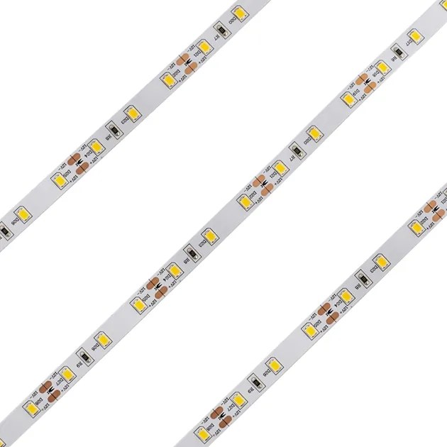 Fita De Led 5W Por Metro 12V 5 Metros Eco - LED BRANCO QUENTE (3000K)