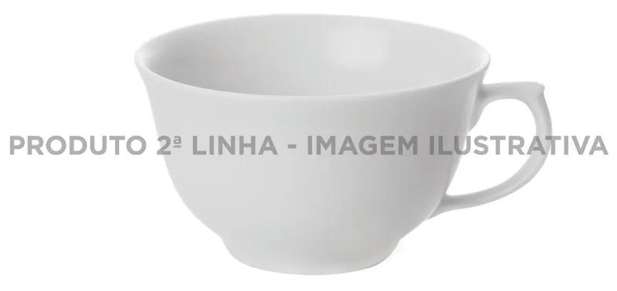 Xicara Chá Sem Pé 200Ml Porcelana Schmidt - Mod. Pomerode 2° Linha 114