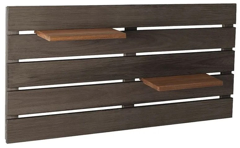 Deck Parede Horizontal com Prateleiras - Wood Prime MR 34652