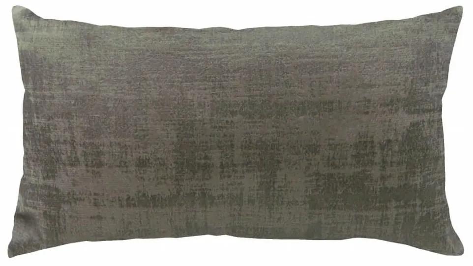 Capa de Almofada Malibu Suede Grafado Cinza 60x30cm