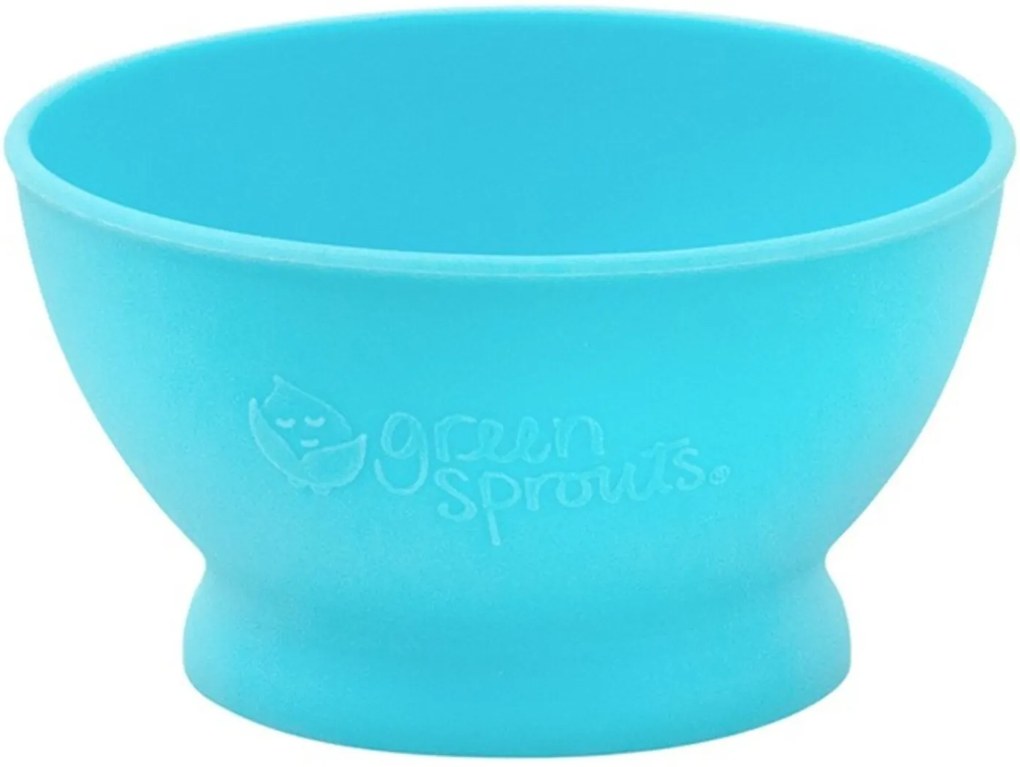 Tigela de Silicone Green Sprouts Bowl Azul