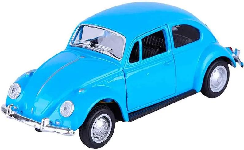 Miniatura 1967 Volkswagen Fusca Escala 1:32 Azul Candy