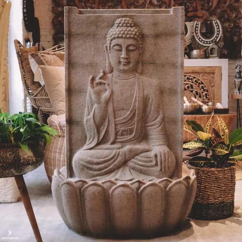 Fonte Decorativa Buddha 100cm