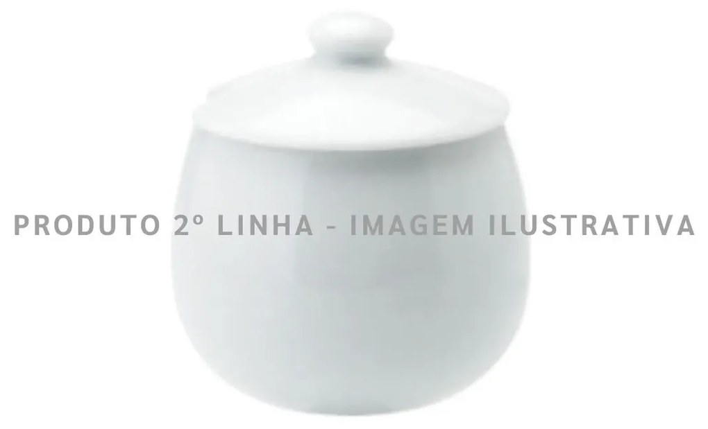 Açucareiro Porcelana Schmidt 250Ml - Mod. Esplanada 2° Linha