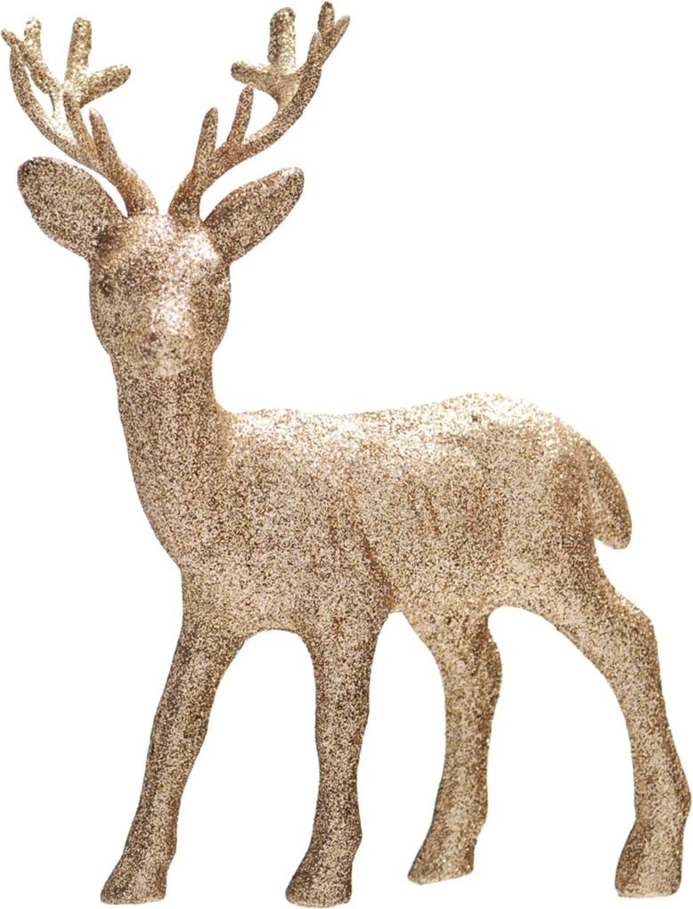 Enfeite Natal Decorativo Para Pendurar Cervo Mafim 15cm 1 Pç