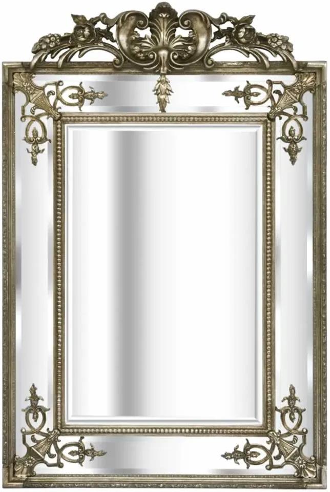 Espelho com Moldura Prata Dagmar