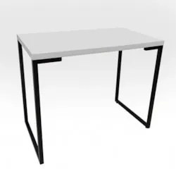 Mesa Para Computador Escrivaninha Porto 120cm Z34 Branco - Mpozenato