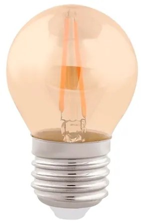 Lampada Bolinha Filamento E27 Led 2w 200lm 270 2400k Vintage